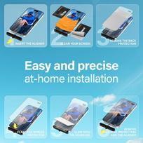 iphone 16 pro screen protector - PanzerGlass Screen protector  Apple  iPhone 16 Pro  Glass  Transparent  Ultra-Wide Fi - 9 nuotrauka