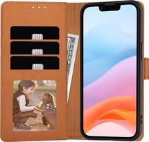 telefono pinigine iphone - Tech-Protect 5906302360321 Brown - 1 nuotrauka