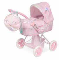 DeCuevas - Lėlių vežimėlis Ocean Fantasy 60cm, rožinė (Pink) 85041