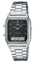aq 230a - CASIO AQ-230A-1DMQ Juodas (Black) - 2 nuotrauka