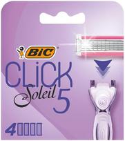 Bic Click Soleil 5 moteriškos skustuvo galvutės, 4 vnt.