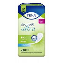 tens - TENA įklotai DISCREET PAD MINI, 20 vnt. - 1 nuotrauka