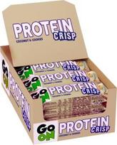 go on protein - GO ON baltyminis batonėlis PROTEIN CRISP, Coconut & Cookies, 45 g x 24 vnt. - 1 nuotrauka