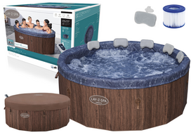 Bestway Lay-Z-Spa Toronto SMART AirJet, ruda (Brown), 1250 l, 7 asmenims