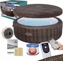 Bestway Lay-Z-Spa Bali SMART AirJet 6001P, 216 x 71 cm, Ruda (Brown)