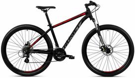 Dviratis Romet Rambler R9.1 2025 Juodas-Raudonas-Pilkas 17" / M