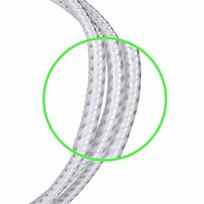 belkin boost charge - Belkin Boost Charge Braided Lightning to USB-A Cable 1m White - 3 nuotrauka
