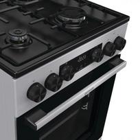 dujine virykle su elektrine orkaite 50 - Gorenje GK5C43SH Juoda (Black) - 3 nuotrauka