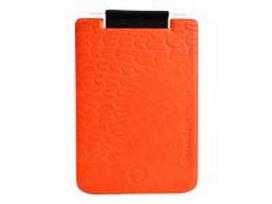 Dėklas POCKETBOOK skaitklei  515, V flip, oranžinis