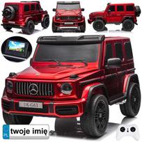 Elektrinis automobilis Mercedes G class 63 AMG 4x4, juodas (Black)