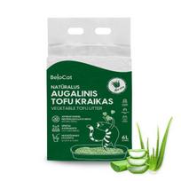 Belocat Tofu kraikas katėms, alijošiaus kvapo, 6 l x 8 vnt.