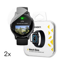 Wozinsky Full Glue Apsauginis stiklas Garmin Vivoactive 5, 2 vnt.