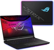 Asus ROG Strix SCAR 16 G635LX-U9644X, Intel Core Ultra 9-275HX, 64 GB, 2 TB + 2 TB, 16", 2.5K, 240 Hz, RTX 5090, Juodas (Black)