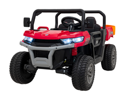 elektromobiliai 4x4 - Ramiz - Elektrinis keturratis Pick-Up Speed 900, raudonas (Red) - 2 nuotrauka