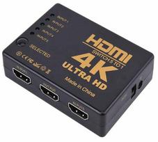 infraredas - RoGer RG-HDMI-SW5IN1-BK HDMI 4K didelės spartos skirstytuvas, 5 HDMI įėjimai (Juodas) - 2 nuotrauka