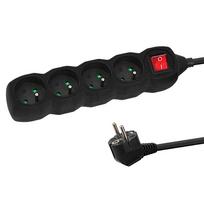 buitinis elektros ilgintuvas - Esperanza ELK212K Maitinimo juosta 4GN/1,5M Juoda (Black) - 1 nuotrauka