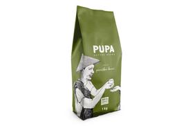 kava cremosa - Kavos pupelės Pupa Idealiai pieniškai kavai, 1 kg - 2 nuotrauka
