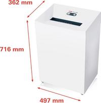 dokumentu naikikliai - Smulkintuvas - HSM Pure 530, 80L 1.9x15 mm - 3 nuotrauka