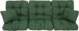 pagalve supynems - Pagalvių rinkinys sodo sūpynėms Patio Celebes D001-32PB, žalia (Green), 168 x 110 cm - 2 nuotrauka