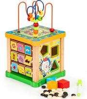 medinis kubas - Vaikiškas lavinantis kubas Ecotoys, medinis (Wood) - 2 nuotrauka