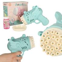 burbulu aparatas - Muilo burbulų pistoletas Angel, mėlynas (Blue) - 1 nuotrauka
