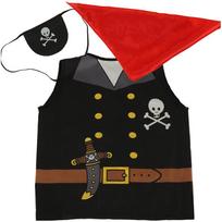 karnavaliniai kostiumai - Karnavalinis kostiumas Piratas, juodas (Black) - 1 nuotrauka