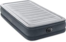 elektrine pompa - Intex Twin Comfort-Plush Pripučiamas čiužinys-lova su pompa, 99 x 191 x 33 cm - 1 nuotrauka