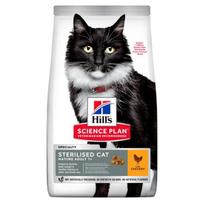 Hill's Science Plan Sterilised Mature Adult Chicken sausas maistas katėms, 3 kg