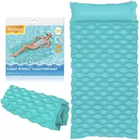 vandens pripuciamos - Bestway Roll-up pripučiamas čiužinys 213 x 86 cm, žalias (Green) 44020 - 3 nuotrauka