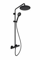 duso sistema rubineta - Dušo sistema Rubineta Olo THERMO-15, juoda (Black) - 1 nuotrauka