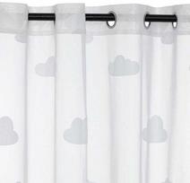 Atmosphera NUAGE vaikų užuolaida "Debesis", balta (White), 140 x 240 cm