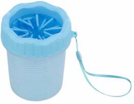 silikono valiklis - Trixie Paw Cleaner S-M Mėlynas (Blue) 0.16kg - 2 nuotrauka
