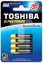 Toshiba Battery Alkaline x 4