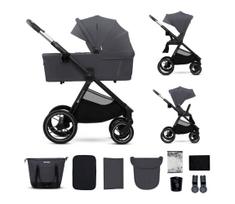 kinderkraftat - Kombinuotas vežimėlis KinderKraft Nea 2.0, tamsiai pilkas (Deep Grey) - 1 nuotrauka
