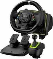 genius gx gaming speedmaster - Genius GX Gaming SpeedMaster X2 Vairas su Pedalais ir Pavarų Svirtimi, Juodas (Black) - 1 nuotrauka