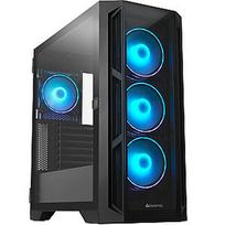 atx case - Chieftec APEX GA-01B-TG-OP E-ATX Juodas (Black) - 1 nuotrauka
