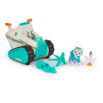 motociklo modelis - Spin Master PAW PATROL sniego motociklas su Everest figūrėle, 6071111 - 1 nuotrauka