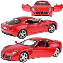 MSZ Alfa Romeo 8C Competizione, raudona (Red)