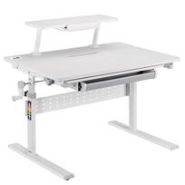 reguliuojamo aukscio rasomasis - Ergo Office ER-483 Reguliuojamo aukščio vaikiškas rašomasis stalas Pilkas (Grey) - 1 nuotrauka