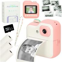 momentinis - Momentinis fotoaparatas vaikams KX3570_1, balta (White) - 1 nuotrauka