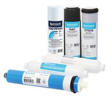 6 5 5 5 - Ecosoft AquaCalcium, filtravimo kasečių komplektas, 10" - 1 nuotrauka