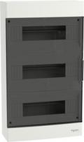 skydas 36 - Schneider EASY9 Modulinis skirstomasis skydas, virštinkinis, IP40, 36 modulių, balta/juoda - 2 nuotrauka