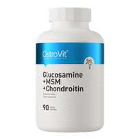 OstroVit Gliukozaminas + MSM + Chondroitinas, 90 tabletės