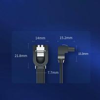 ugreen sata - Ugreen 30796 US217 Black - 11 nuotrauka