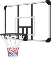 krepsino lankas 45 - Krepšinio lenta su lanku SPORTNOW, 113 x 61 cm, Balta (White) - 2 nuotrauka