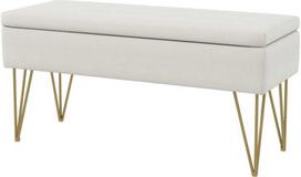 Suoliukas HOMCOM, kreminis (Cream)