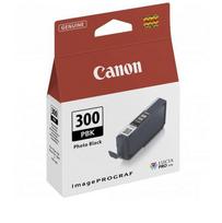 spausdintuvo canon kasetes - Canon PFI-300PBK Juodas (Photo Black) - 1 nuotrauka