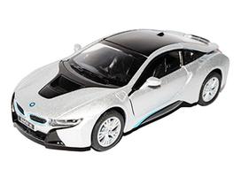 KINSMART automobilis BMW I8, 1:38, Juodas (Black)