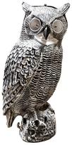 Besk Sodo dekoracija "Pelėda" su saulės šviesa, 19 cm x 18 cm x 43 cm, pilka (Gray)