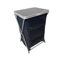 Stovyklavimo stalas Outliner Camping, juodas (Black), 55 x 48 x 86 cm